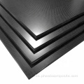 Placa de lámina laminada de fibra de carbono brillante de alta calidad